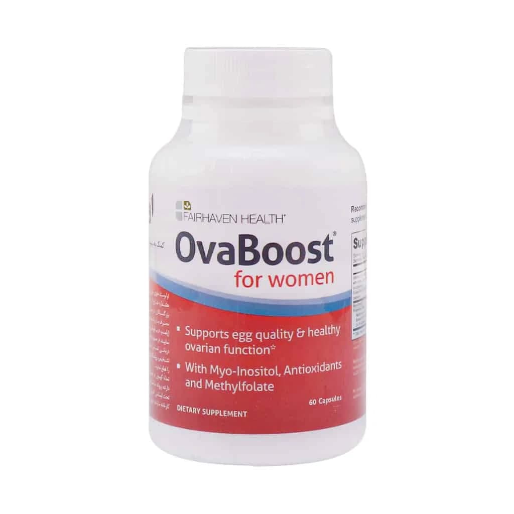 کپسول اوا بوست ۱۲۰ عددی فیرهون هلث برای بانوان (Fairhaven Health Ova Boost)
