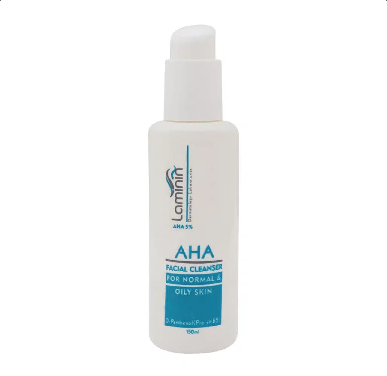 ژل شستشوی صورت حاوی AHA 5% 150ml لامینین Laminin — تصویر ۲