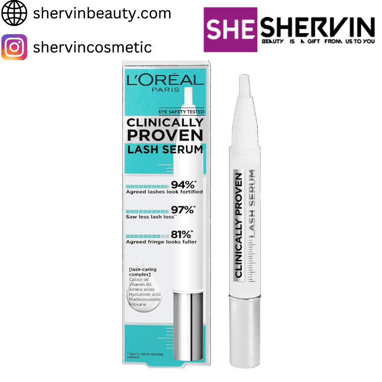 سرم تقویتکننده مژه لورال مدل Clinically Proven — تصویر ۴