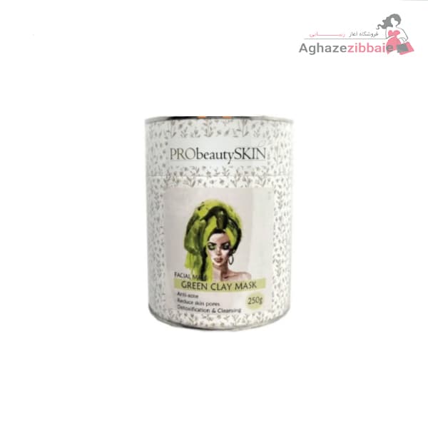 ماسک خاک رس سبز( جلبک ) پرو بیوتی