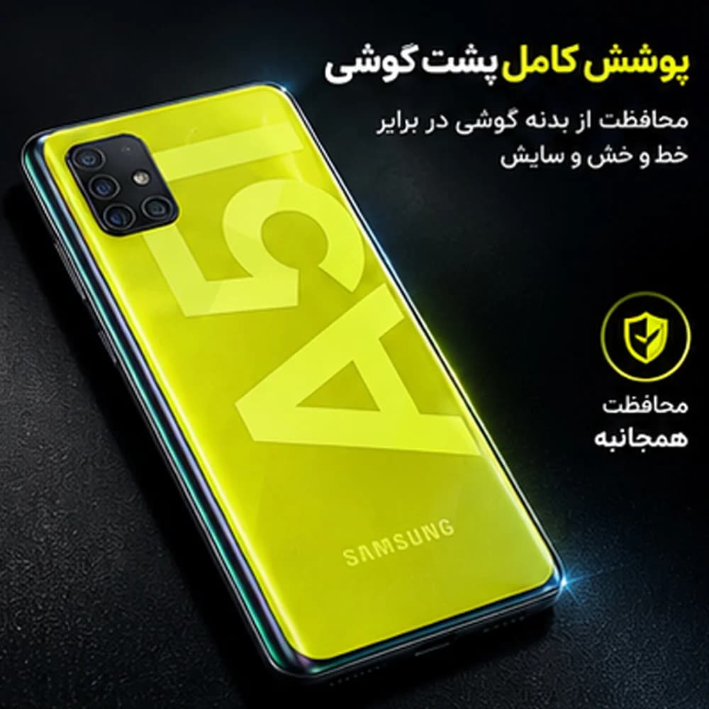برچسب پشت گوشی آیفون Iphone 16 Pro | محافظ پشت شفاف و نازک — تصویر ۵