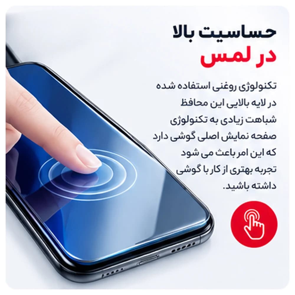 گلس نشکن نانو اسمارت Smart Leto E4011 | محافظ صفحه 9H Anti Shock — تصویر ۶