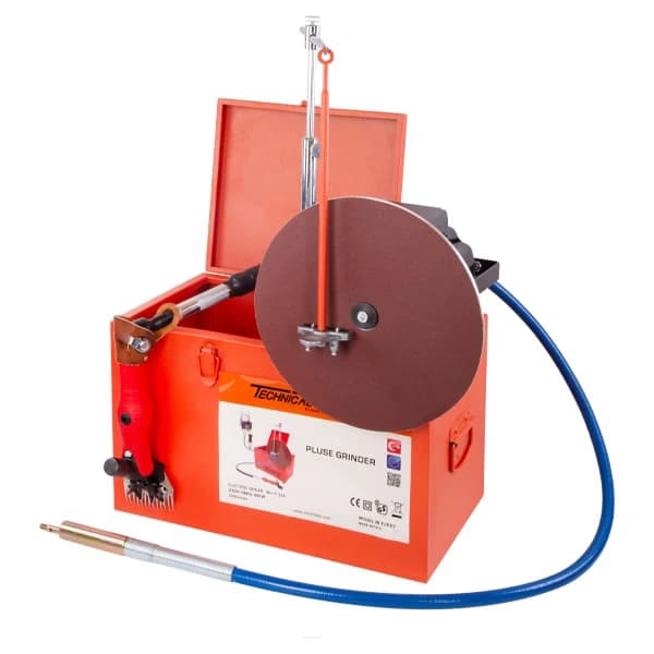 دستگاه پشم چین تکنیکال دینامی 850 وات تیزکن دار مدل MJ-T320