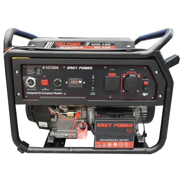 موتور برق سه گانه سوز ایزی پاور 8.5 کیلووات مدل K16700A ریموت دار