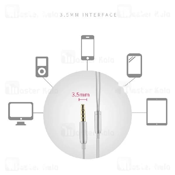 هندزفری سیمی جویروم Joyroom JR-E203 Metallic Music Earphone — تصویر ۷