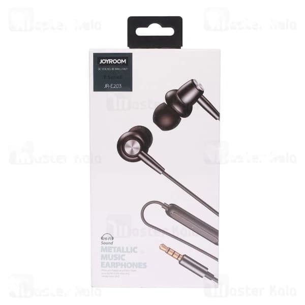 هندزفری سیمی جویروم Joyroom JR-E203 Metallic Music Earphone — تصویر ۲