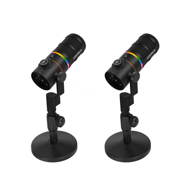 میکروفون استودیویی کامیکا مدل EJOY D10 PRO D COMBO با درگاه های اتصال تایپ سی و xlr
