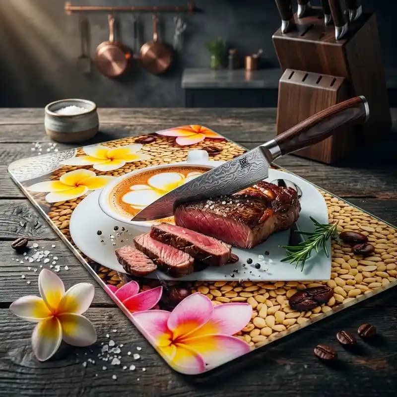 تخته گوشت طرح قهوه — تصویر ۲