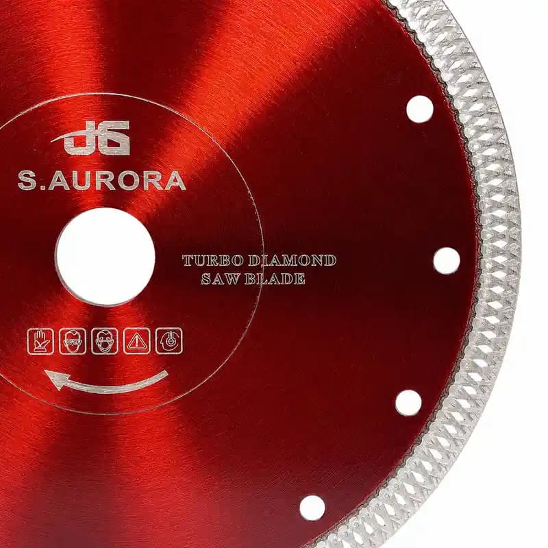 صفحه پرسلان بر آرورا مدل TURBO7 سایز 180 میلیمتر بسته 10 عددی — تصویر ۶