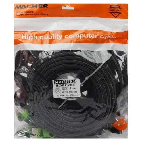 کابل HDMI پوست ماری مچر MR-94 طول 15 متر — تصویر ۲