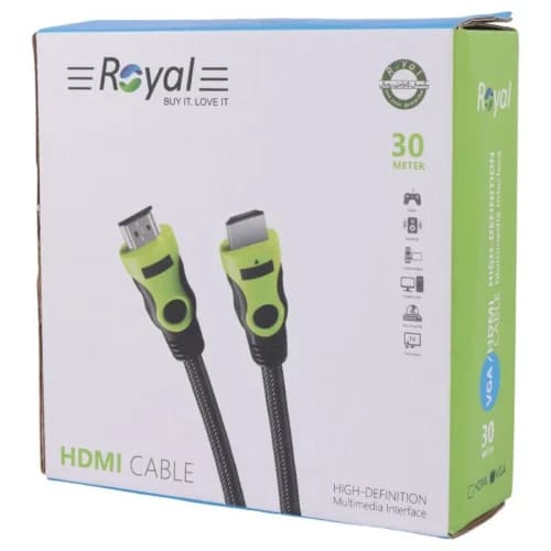 کابل VGA رویال Royal طول 30 متر — تصویر ۵