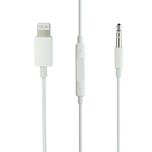 کابل تبدیل Lightning به AUX ریموت دار MH021 طول 1 متر — تصویر ۲