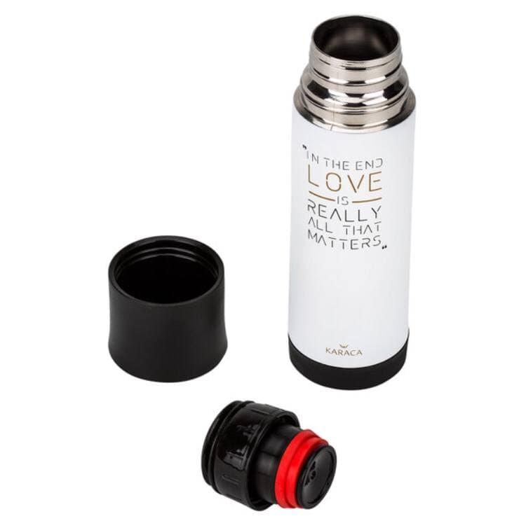 فلاسک کاراجا مدل Love White — تصویر ۳