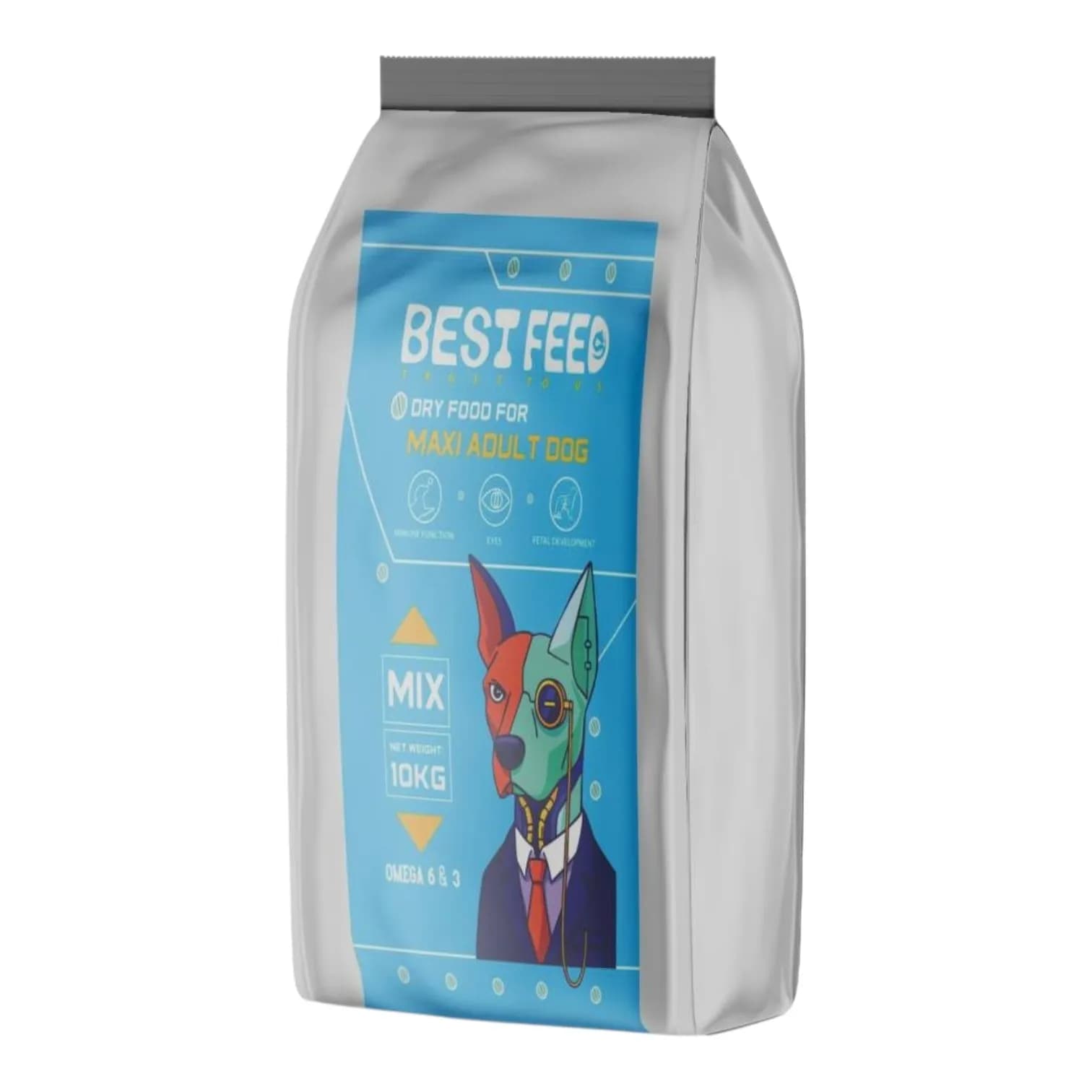 غذای خشک سگ برند BEST FEED مدل MAXI ADULT