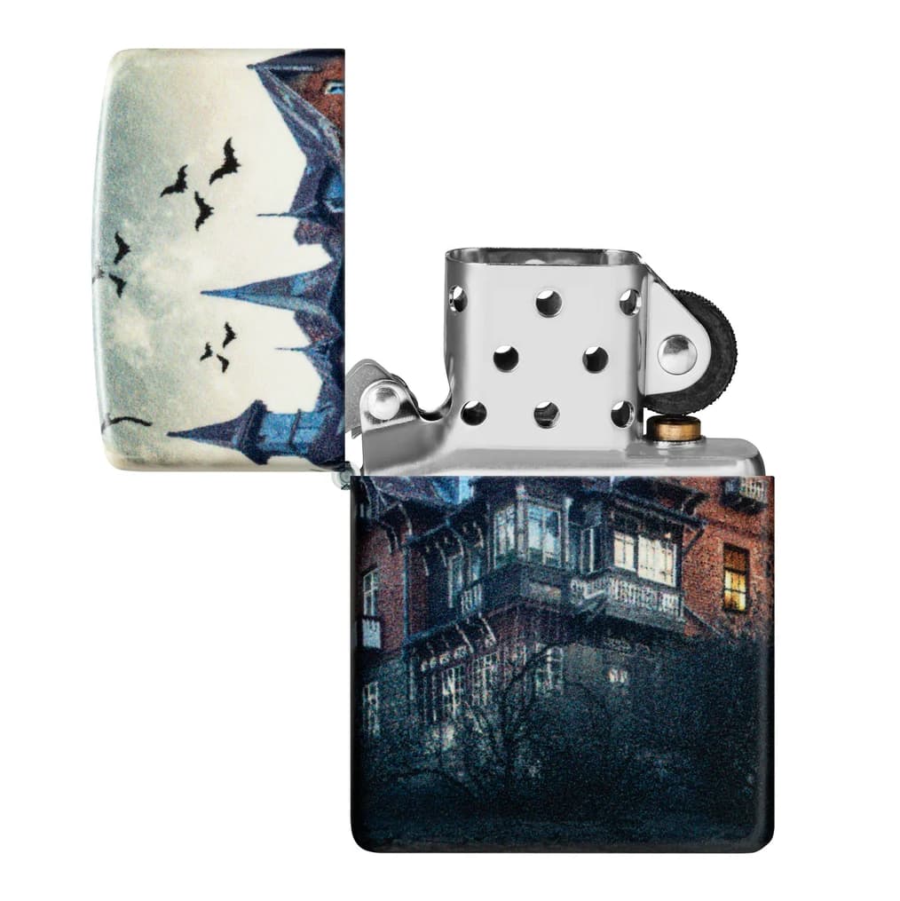 فندک زیپو اصل کد 48922 – Original Zippo Horror Houst Design — تصویر ۳