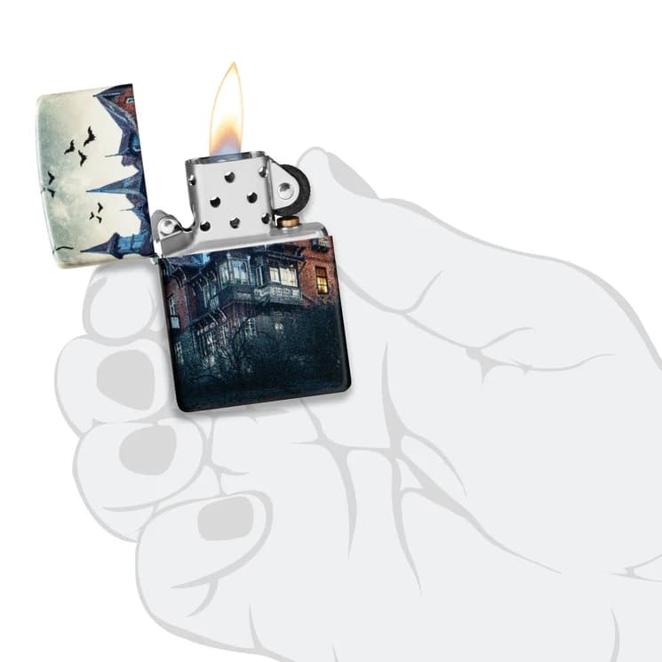 فندک زیپو اصل کد 48922 – Original Zippo Horror Houst Design — تصویر ۷