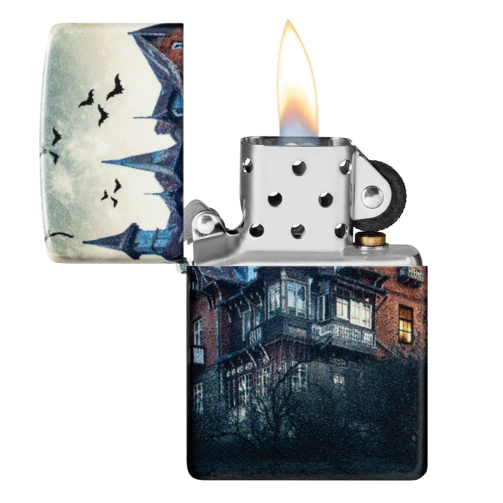 فندک زیپو اصل کد 48922 – Original Zippo Horror Houst Design — تصویر ۴