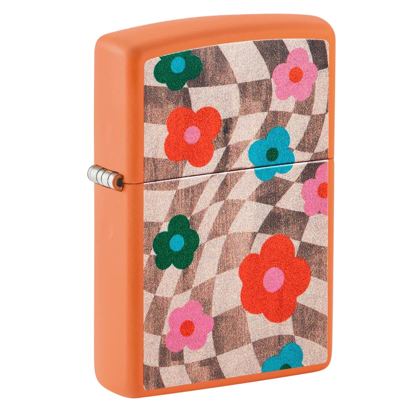 فندک زیپو اصل کد 48718 – Original Zippo Wavy Flower Design