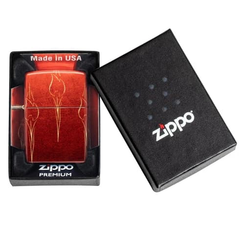 فندک زیپو اصل کد 48510 – Original Zippo Omber Zippo Flames Design — تصویر ۷