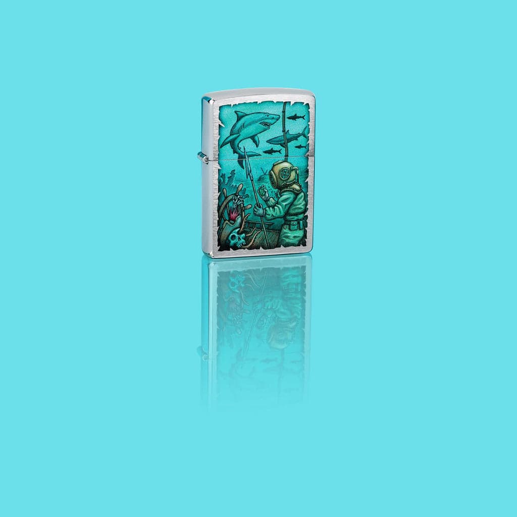 فندک زیپو اصل کد 48561 – Original Zippo Underwater Design — تصویر ۲