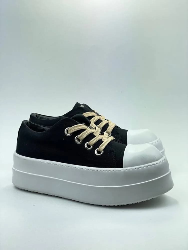 ونس ریک اونز RICK OWENS کد 3300 پارچه جودون مشکی — تصویر ۳