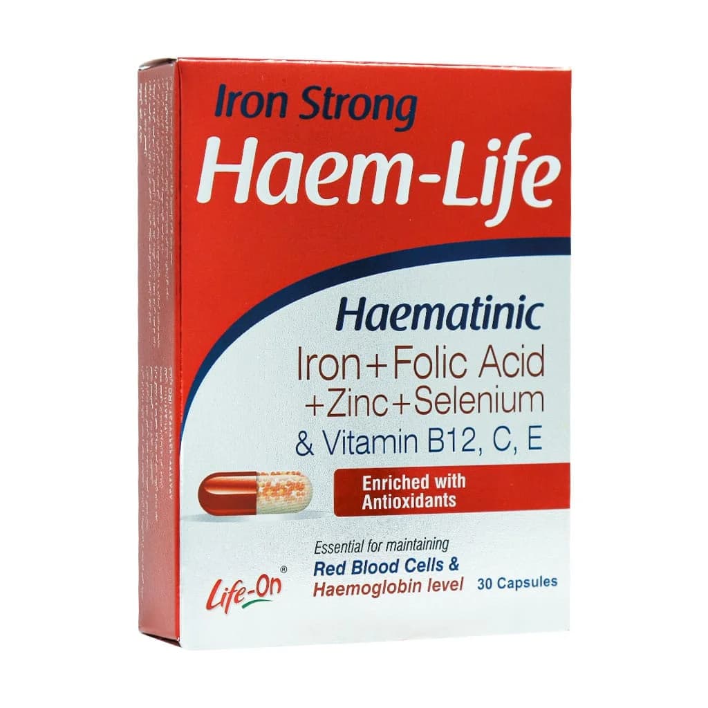کپسول هم لایف لایف آن 30 عدد (Life On Haem Life)