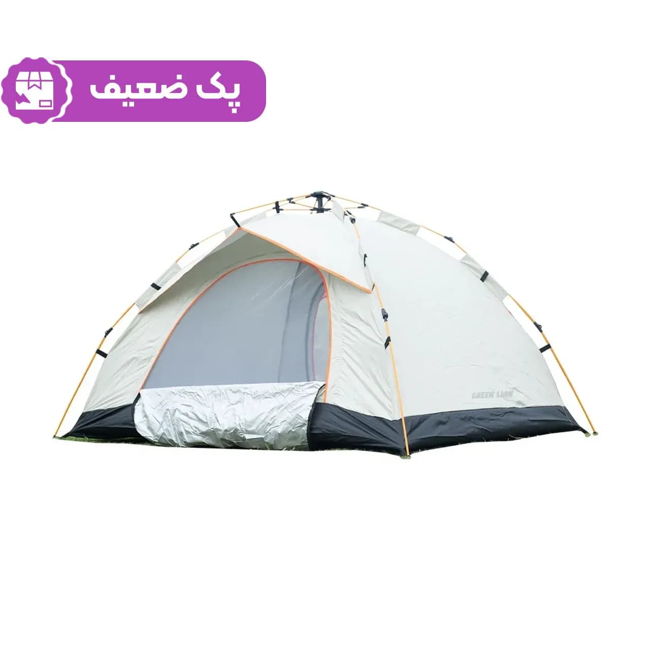 چادر کمپینگ Green Lion مدل GT-3 GNTNTGT3BG – بژ – پک ضعیف (گارانتی 6 ماهه شرکتی)