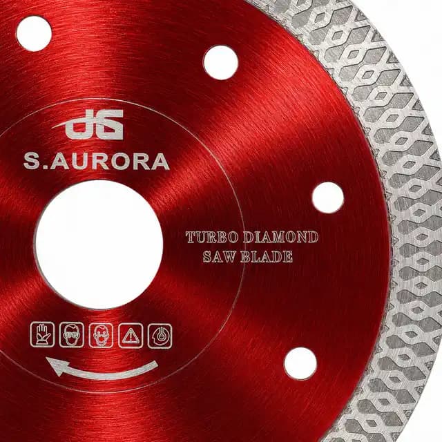 صفحه پرسلان بر آرورا مدل TURBO سایز 115 میلیمتر — تصویر ۴