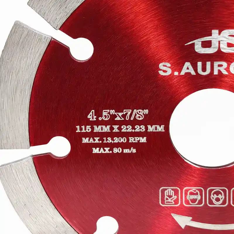 صفحه گرانیت بر آرورا مدل SEG سایز 115 میلیمتر — تصویر ۳