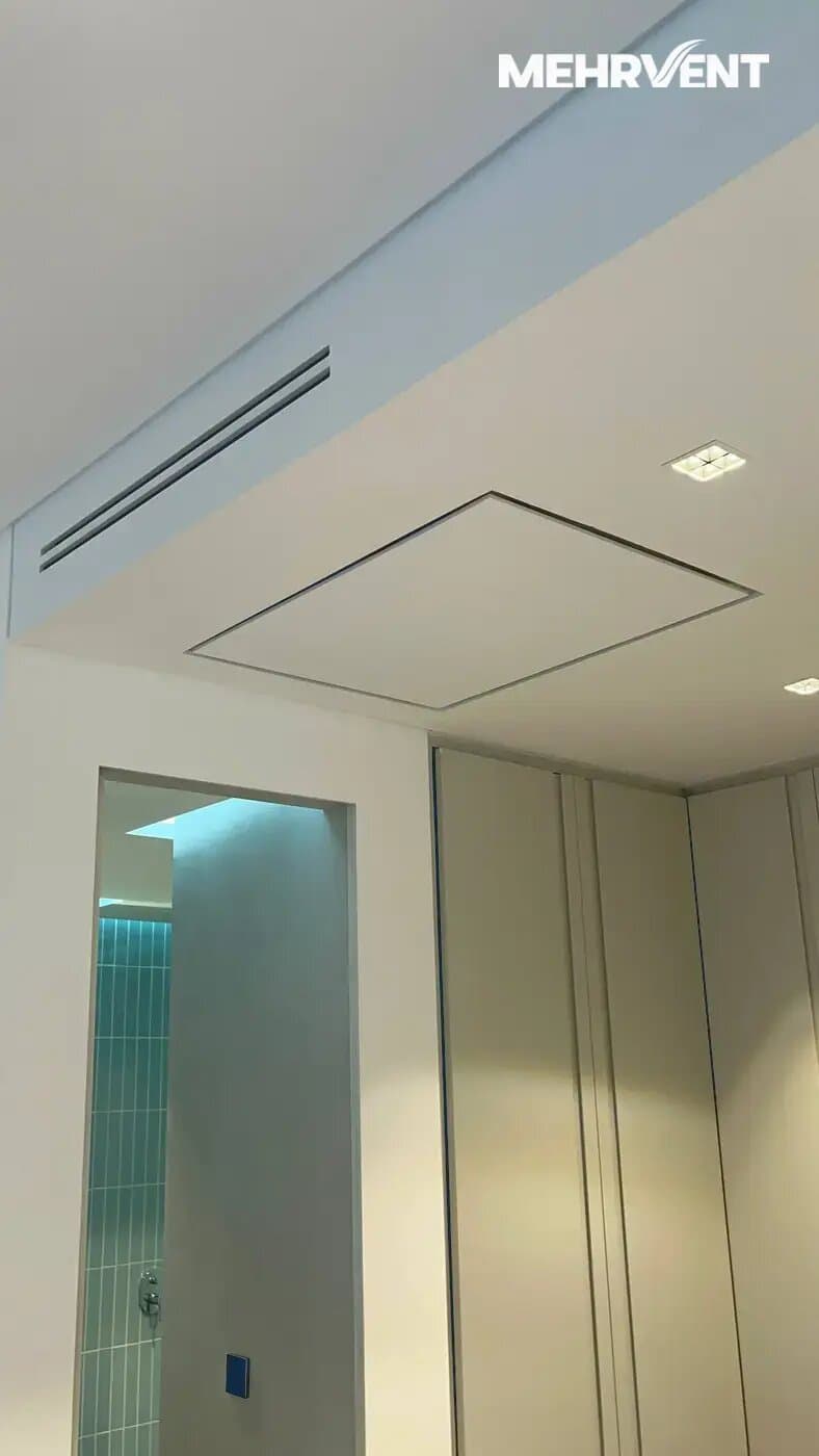 دریچه بازدید PVC داکت اسپلیت و فن کویل