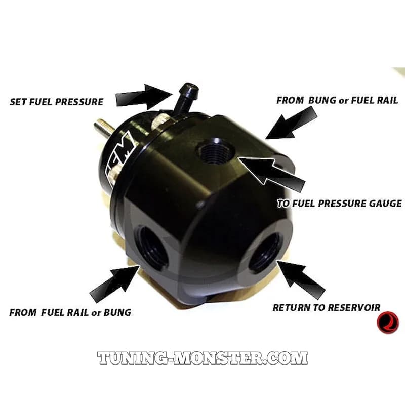 رگلاتور سوخت تنظیم فشار AEM کد 25-302BK — تصویر ۴