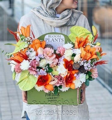 ارسال گل طبیعی برای اداره ثبت اسناد منطقه 5 تهران
