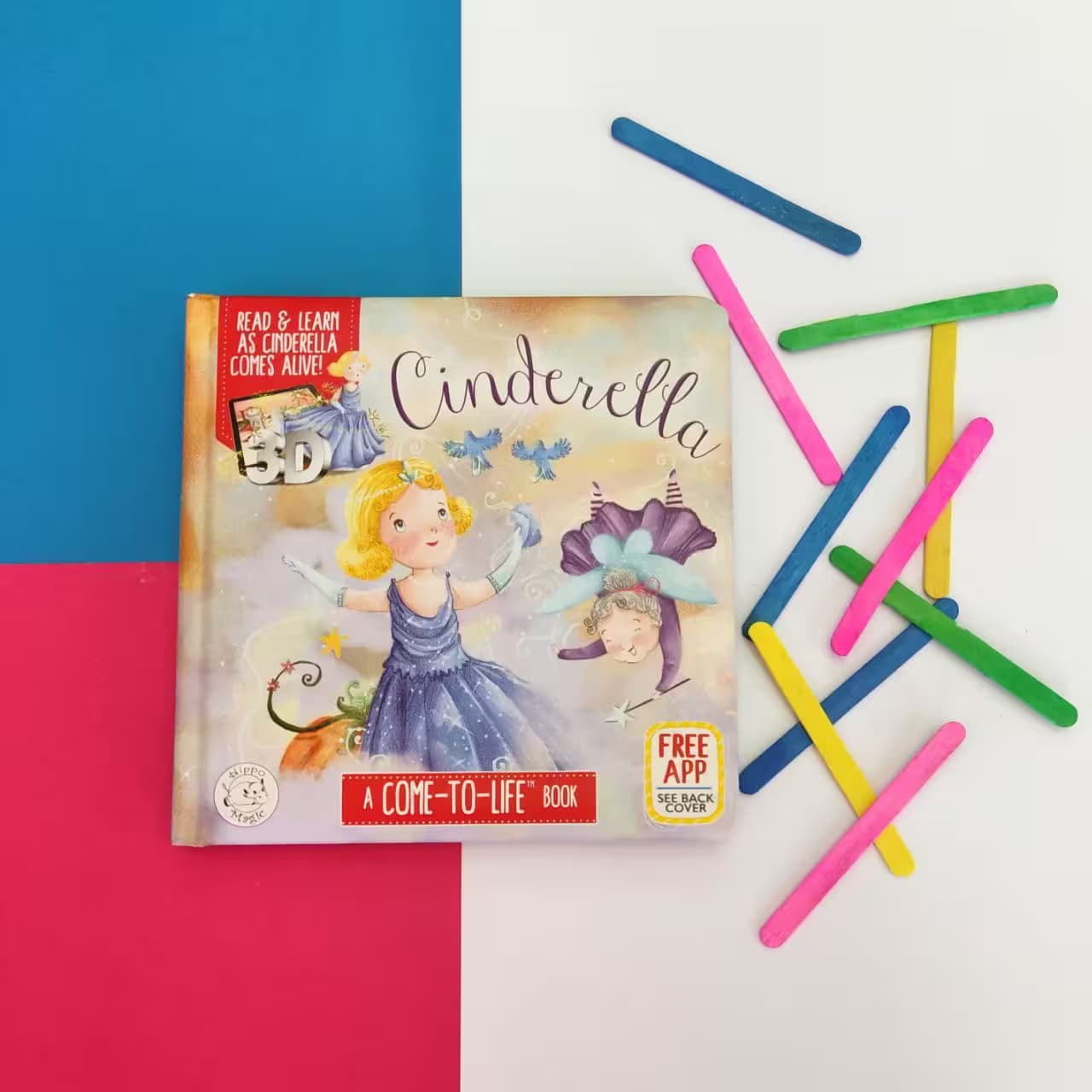 کتاب واقعیت افزوده Cinderella (سیندرلا سه بعدی) | نسخه دیجیتال PDF — تصویر ۲