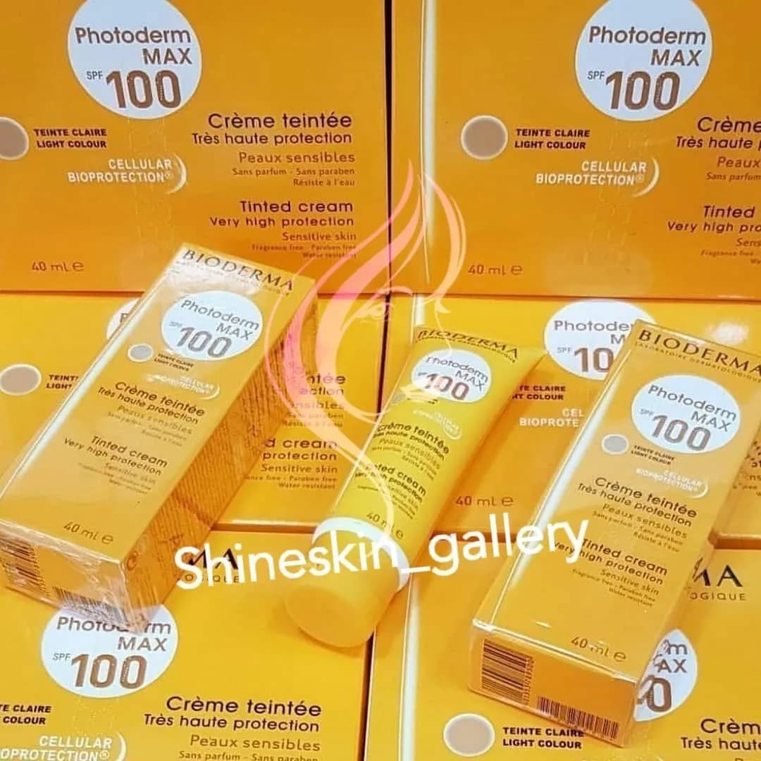 کرم ضد آفتاب رنگ طبیعی spf100 ( دایره کرم ) — تصویر ۳