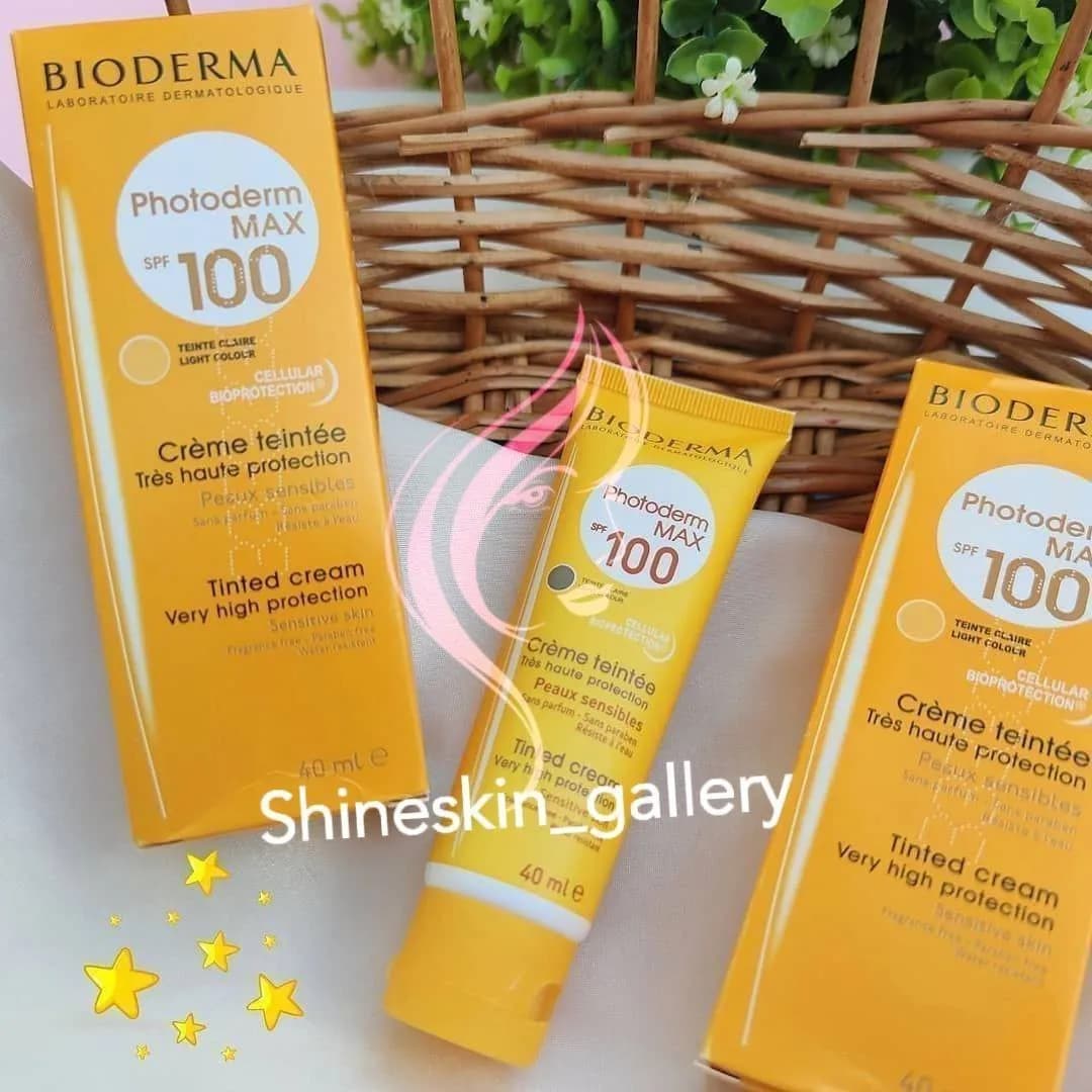 کرم ضد آفتاب رنگ طبیعی spf100 ( دایره کرم ) — تصویر ۲