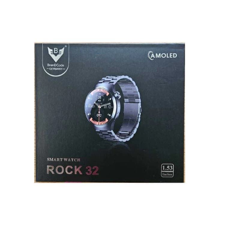 ساعت هوشمند صفحه گرد BranDCode GERMANY مدل ROCK 32 تحت لیسانس آلمان — تصویر ۵