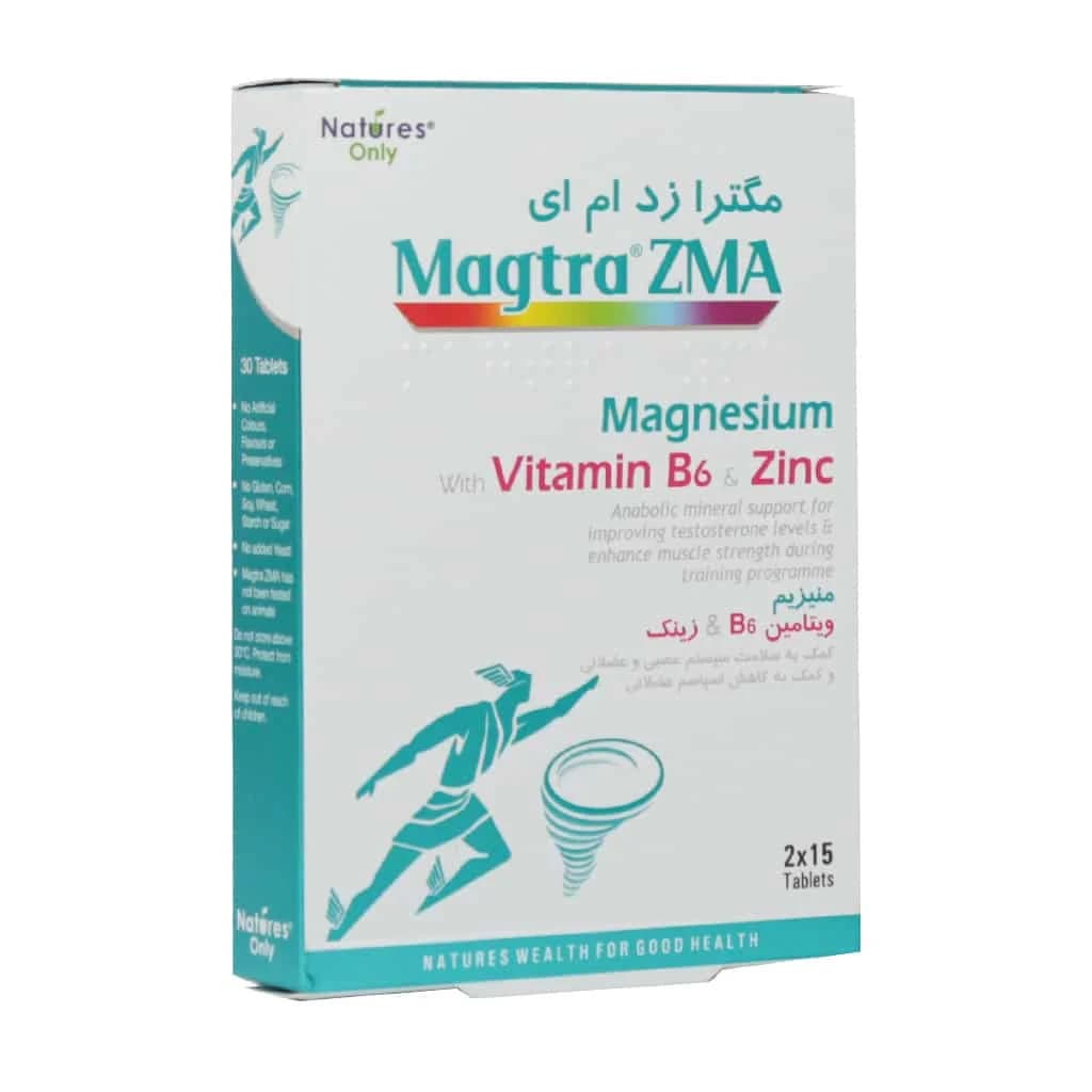 قرص مگترا زد ام ای نیچرز اونلی (Natures Only Magtra ZMA)