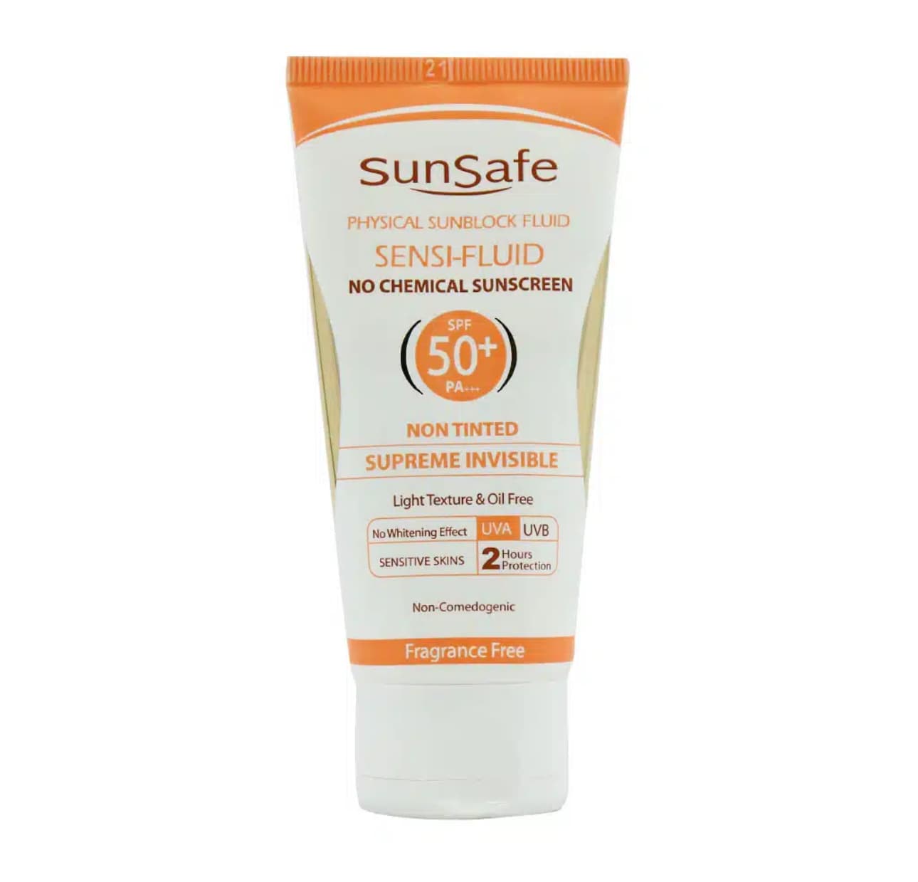 فلوئید ضد آفتاب فیزیکال +SPF 50 سان سیف — تصویر ۲