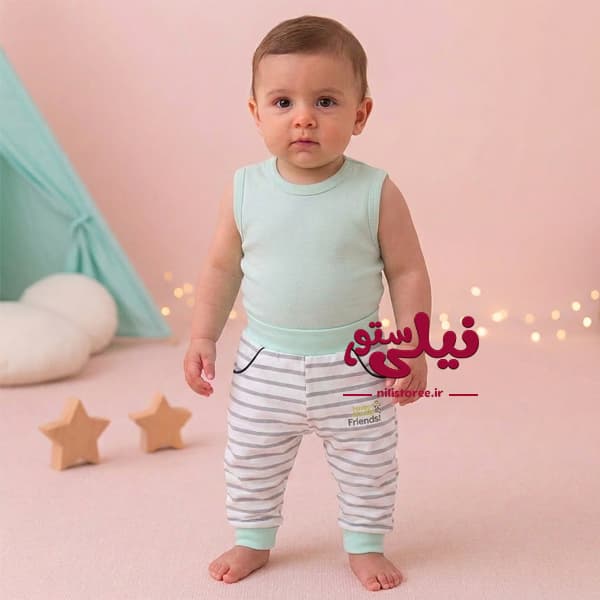 شلوار ساده پسرانه برند دانالو طرح تاینی
