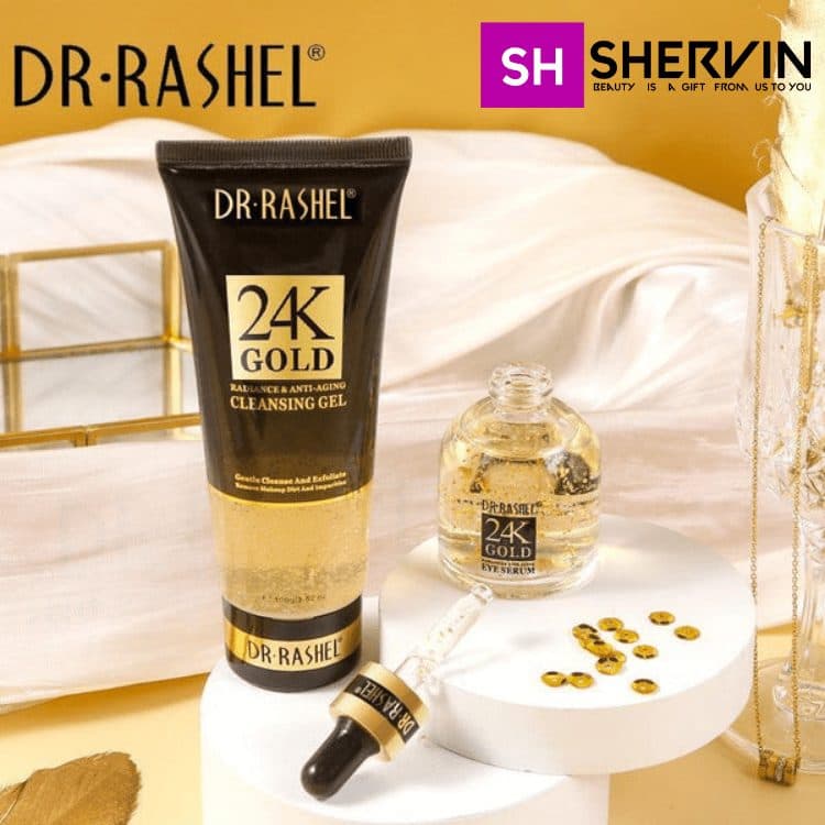پک 5 عددی ضد چروک طلای 24عیار دکتر راشل — تصویر ۵