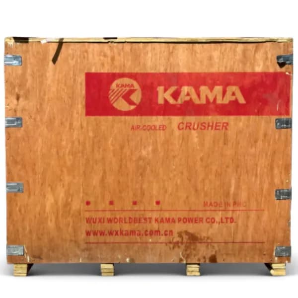 تیلر کولتیواتور دیزلی کاما ۱۰ اسب بخار مدل KDT910KE گلگیر قرمز صندوقی — تصویر ۳