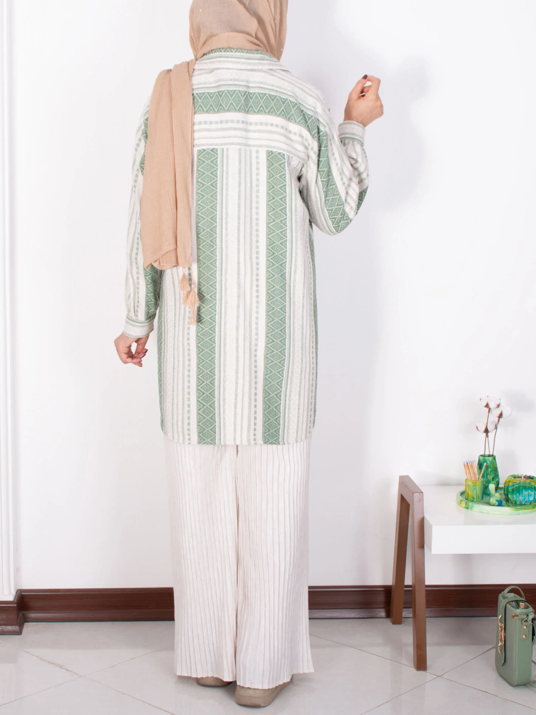 شومیز لینن ws42 — تصویر ۳
