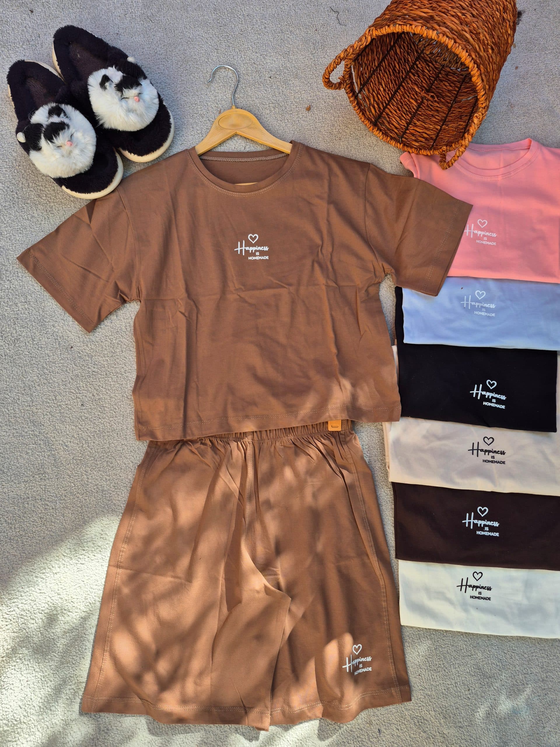 👚ست کراپ و شلوارک زنانه 💖 — تصویر ۶