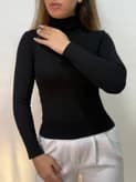 بلوز یقه اسکی زنانه /بلوز کبریتی یقه اسکی