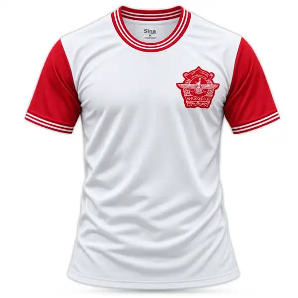 پیراهن پیشکسوتان پرسپولیس(اورجینال)(سفید)