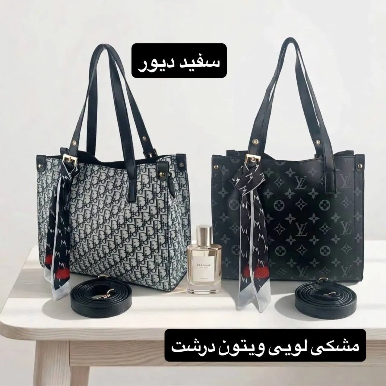 کیف دستی زنانه جادار شیک کد 5737 — تصویر ۶