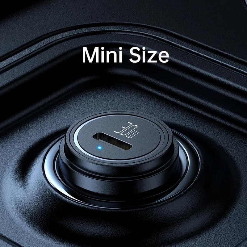 شارژر فندکی فست شارژ مک دودو Mcdodo CC-7491 USB C PD Fast Car Charger 30W — تصویر ۲