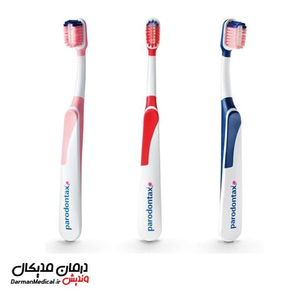 مسواک محافظ لثه پارودونتکس با برس نرم