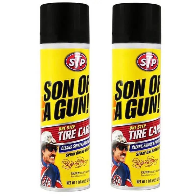 اسپری تمیز کننده لاستیک خودرو اس تی پی کد stp3 حجم 650 میلی لیتر بسته 3 عددی — تصویر ۳