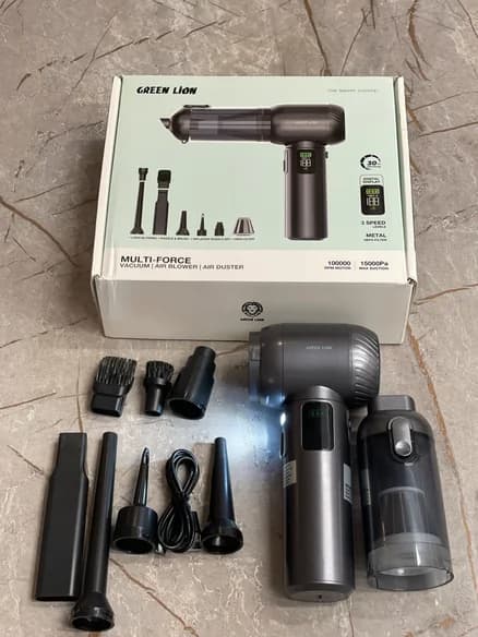 جارو شارژی دمنده گرین لاین Green Lion Multi-Force GNMUFORCEGY توان 100 وات — تصویر ۷